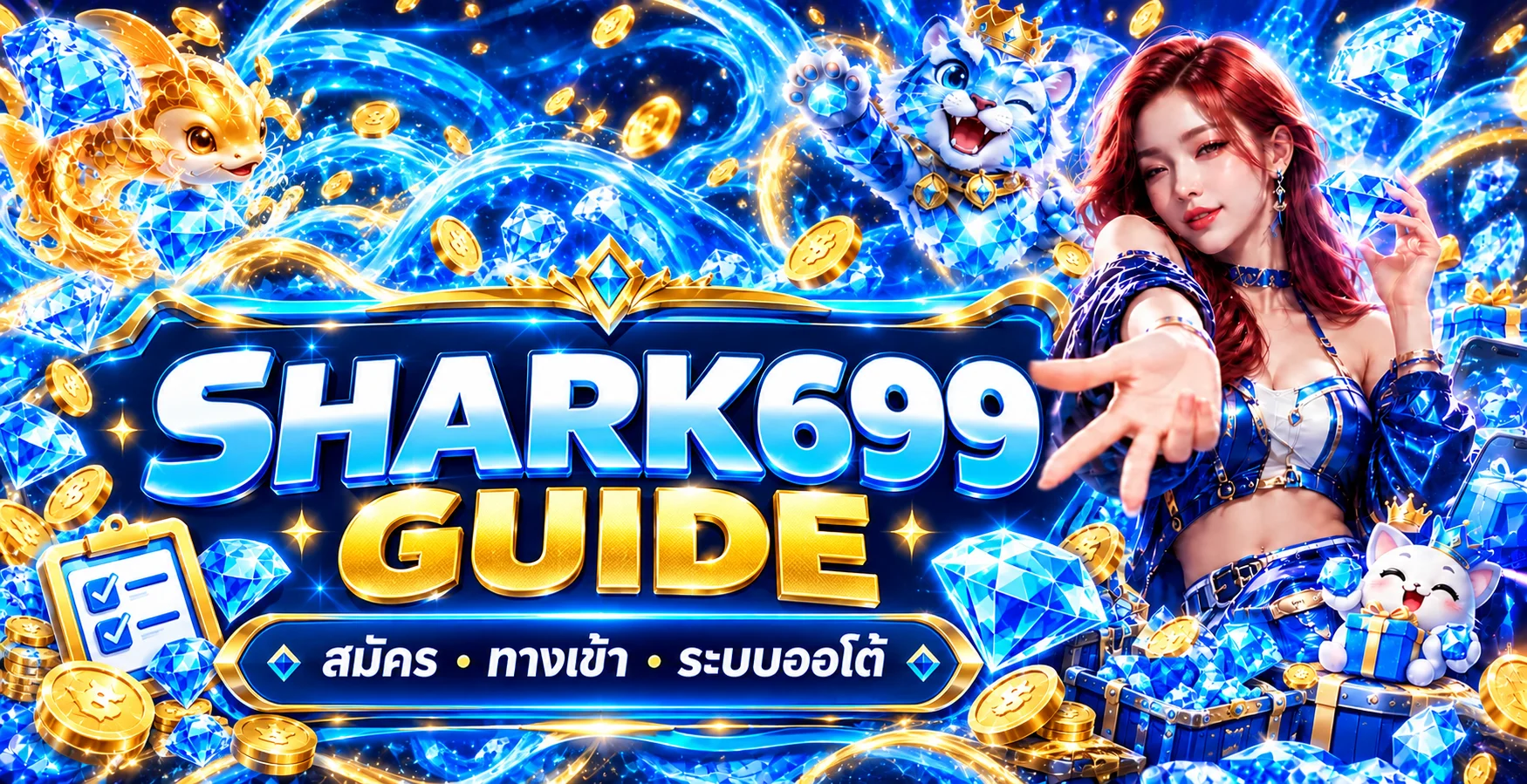 SHARK699 คู่มือตรวจเว็บตรงก่อนสมัครและฝากเงิน